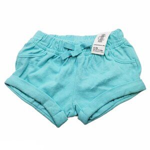 NWT Old Navy Pull On Shorts Blue Size 0/3 Months
